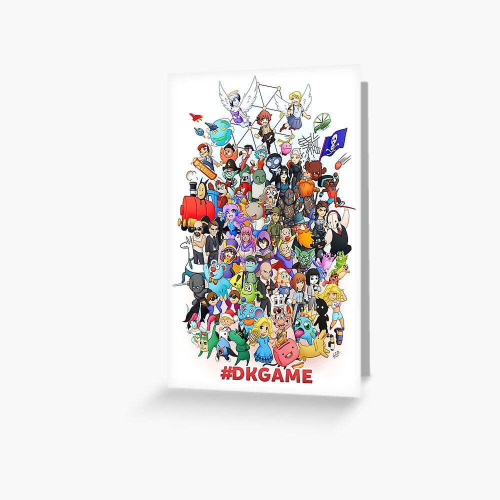 Item preview, Greeting Card designed and sold by WhiteCatShop.