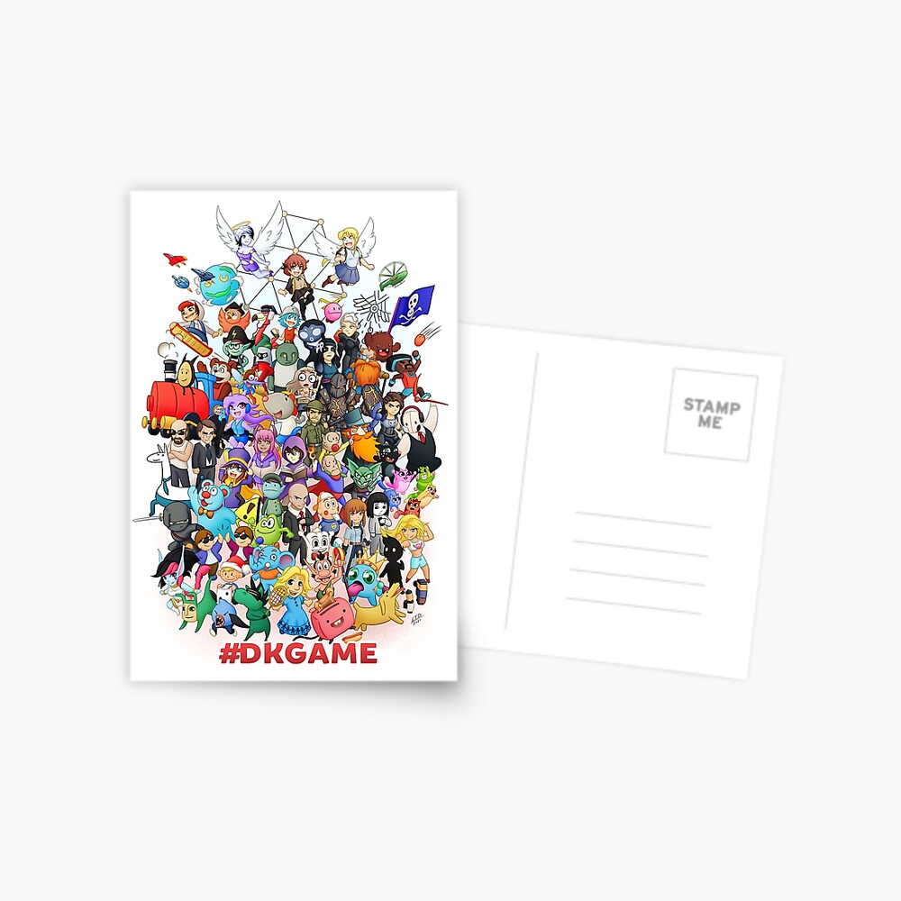 Item preview, Postcard designed and sold by WhiteCatShop.