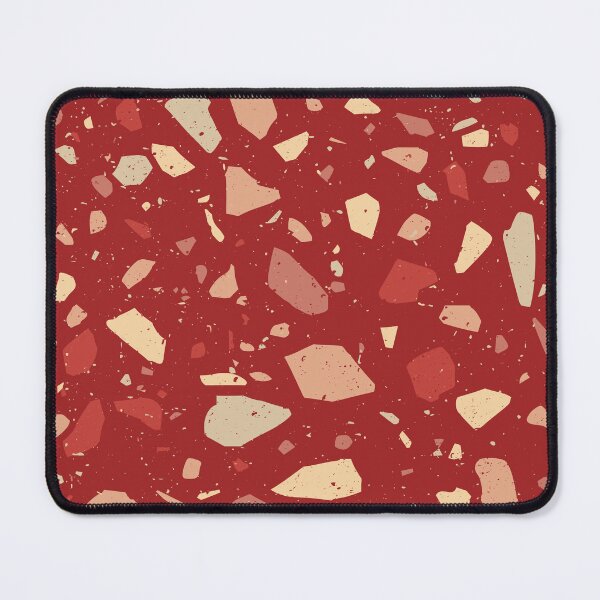 Item preview, Bright Red Terrazzo Pattern designed and sold by thesnowwhyte.