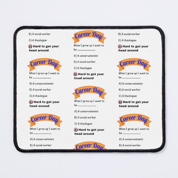Item preview, Career Day – Want to Be MYSTERIOUS! designed and sold by Ferocious-Pear.