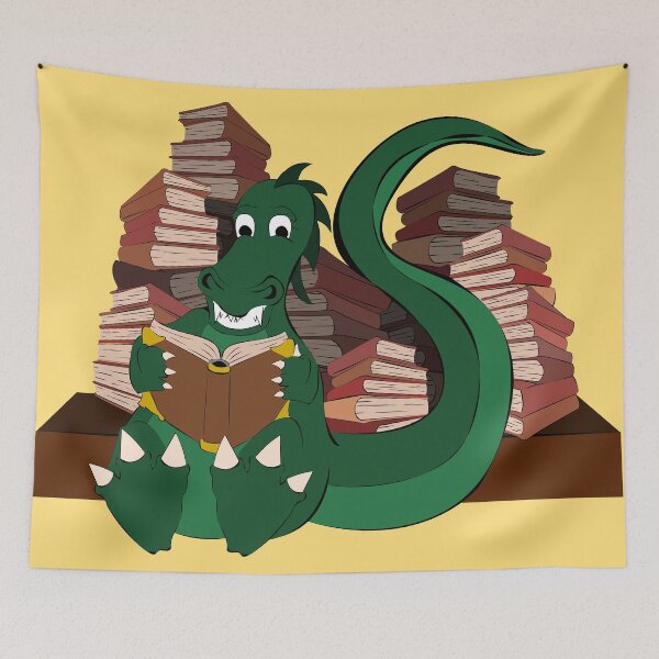 Item preview, dragon book designed and sold by Didi le lapin.
