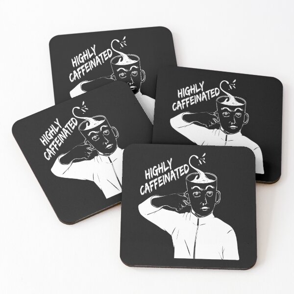 Item preview, highly caffeinated designed and sold by printhappy4you.