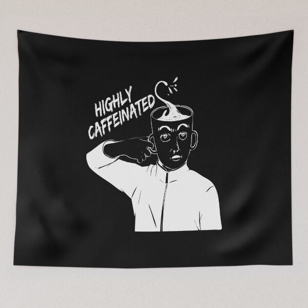 Item preview, highly caffeinated designed and sold by printhappy4you.