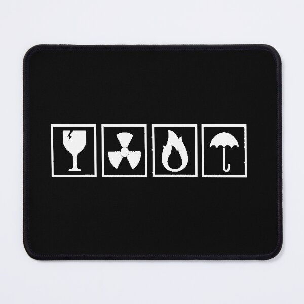 Item preview, Fragile, Hazardous, Flammable, Keep Dry designed and sold by Firetree.