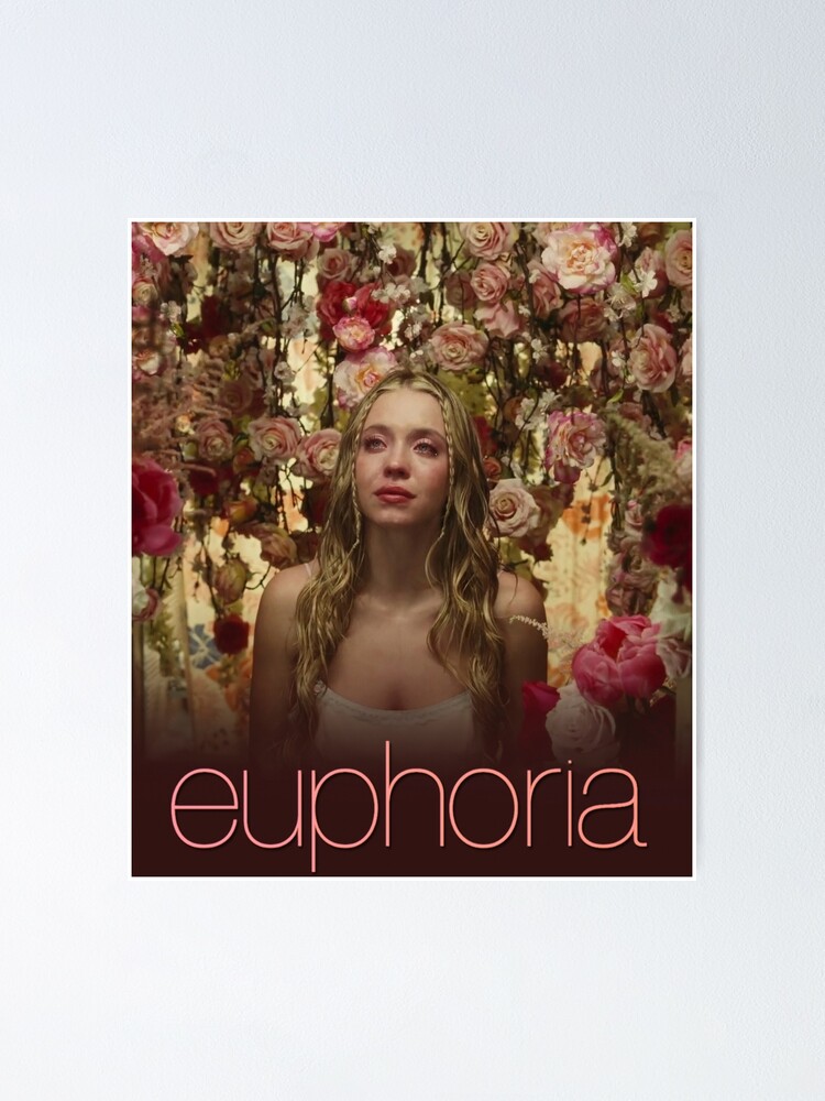 Euphoria Hbo Cassie Cries In Flowers Poster For Sale By Alinagil Redbubble