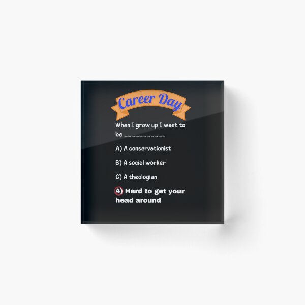 Item preview, Career Day – Want to Be MYSTERIOUS! designed and sold by Ferocious-Pear.
