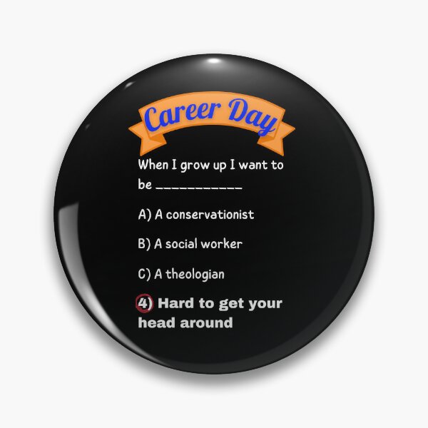 Item preview, Career Day – Want to Be MYSTERIOUS! designed and sold by Ferocious-Pear.