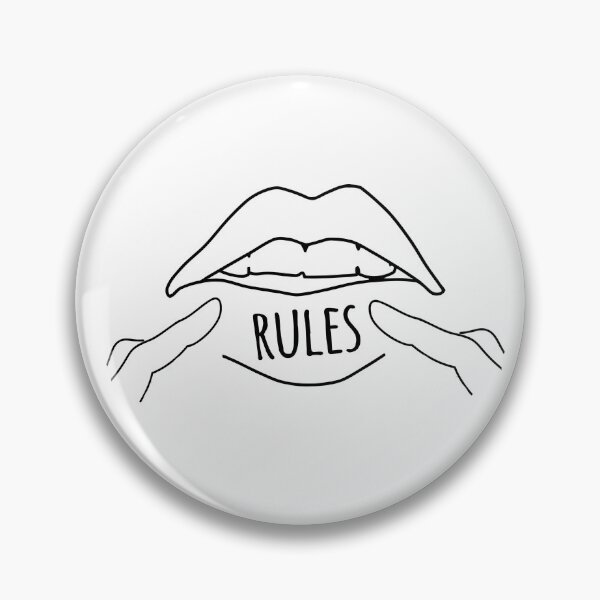 Item preview, Euphoria rules mouth tattoo designed and sold by sileaant.