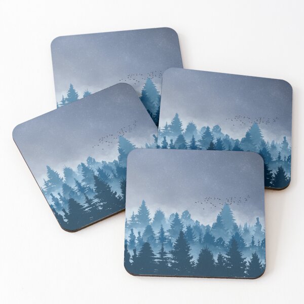 Item preview, Bosque brumoso designed and sold by mushroom-bee.