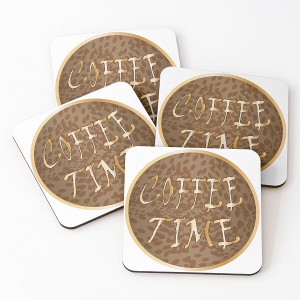Item preview, Lettering COFFEE TIME designed and sold by Murza.