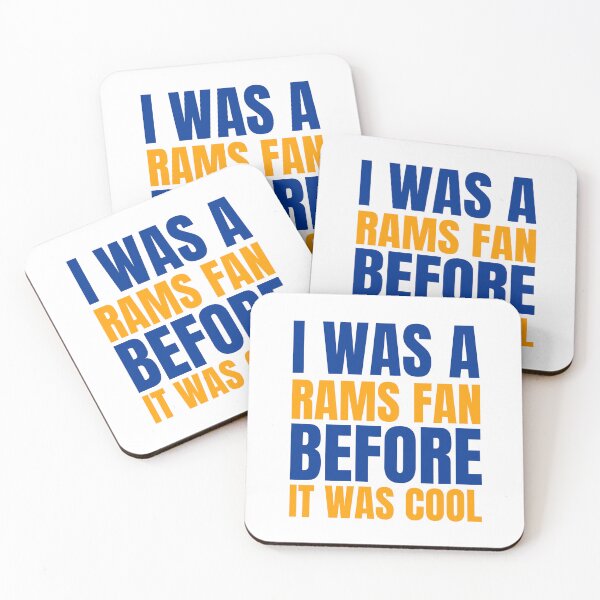 Item preview, I Was A Rams Fan Before I Was Cool | Los Angeles Rams Apparel | Rams T Shirt designed and sold by CameronBischoff.