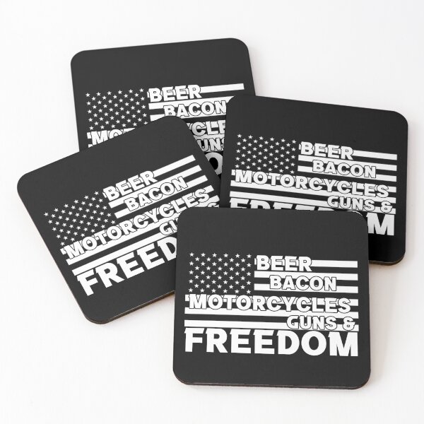 Item preview, Motorcycles beer bacon freedom Biking gift for riders Moto Cross Motorcross Motorcycles Funny sarcastic Rude Offensive saying, boyfriend girlfriend  designed and sold by joygift369.
