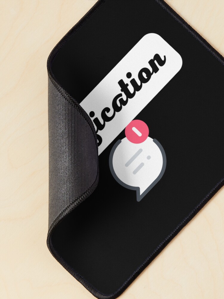 Thumbnail 2 of 5, Mouse Pad, Notifications designed and sold by CompanyGRH.