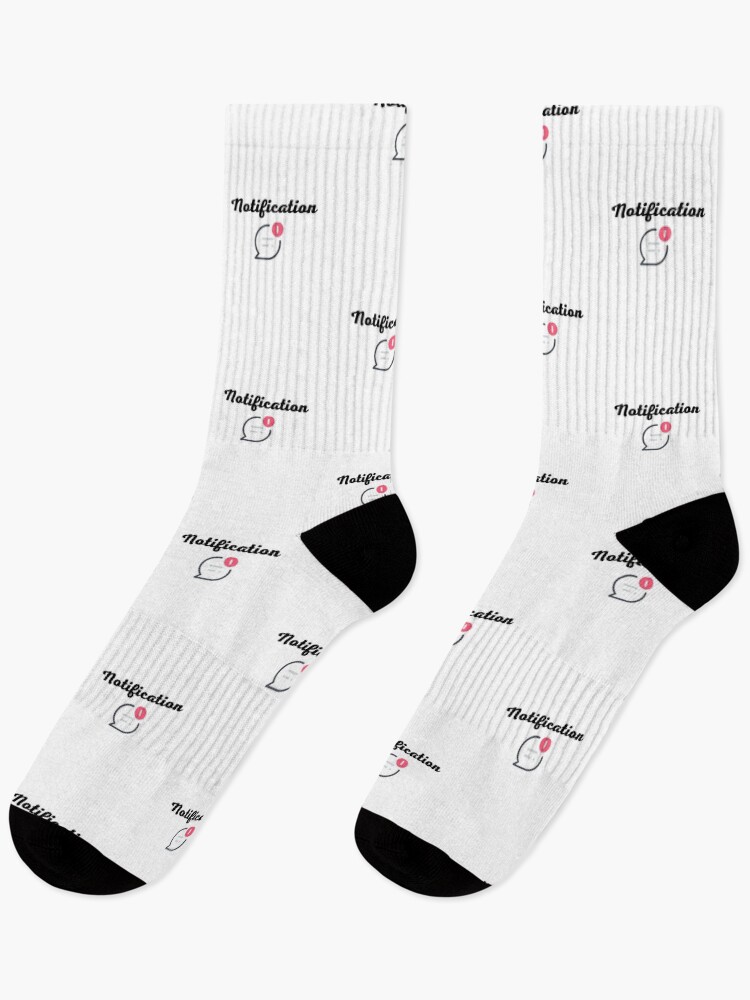 Thumbnail 1 of 5, Socks, Notifications designed and sold by CompanyGRH.