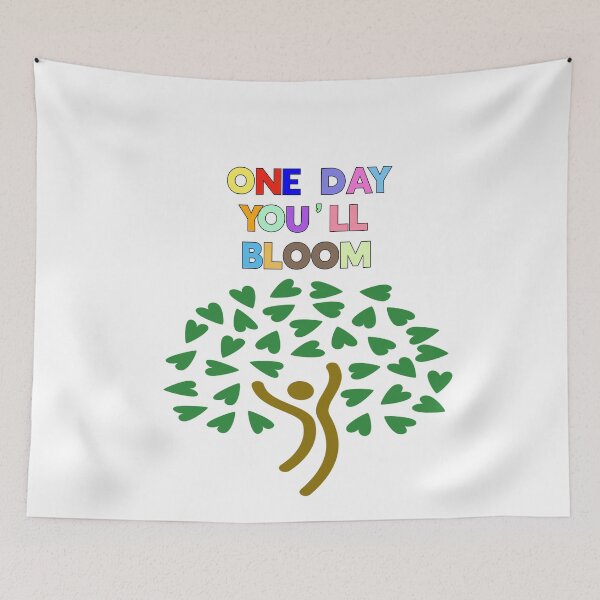 Item preview, ONE DAY YOU'LL BLOOM  designed and sold by DiscoVibes.
