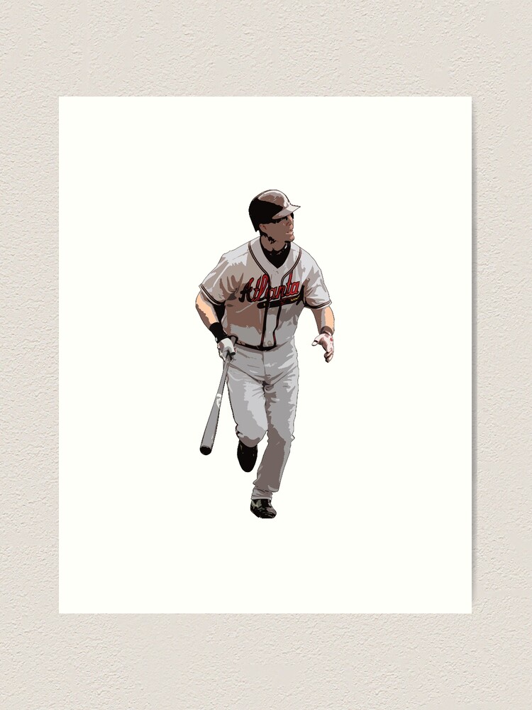 Chipper Jones Art Print for Sale by devinobrien