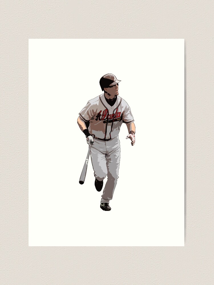 Chipper Jones Art Print for Sale by devinobrien