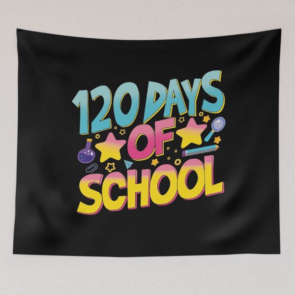 Item preview,  Happy 120 Th Days Of School 120 Days Smarter Gift For Teachers & Kids designed and sold by YAHIA-14.