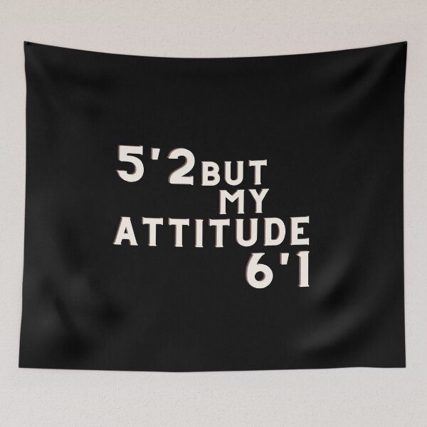 Item preview, 5,2 but my attitude 6,1 funny for women cute gift idea designed and sold by SweetbeStore.