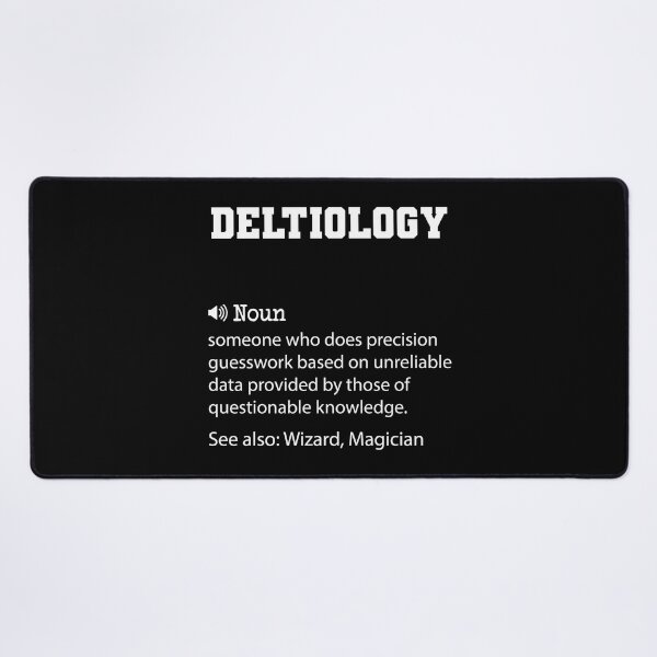 Item preview, Deltiology Definition, Funny Deltiology Quote, Cool gift for Deltiology lover designed and sold by ZAstore.