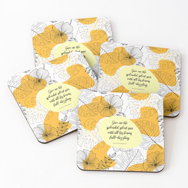 Item preview, The splendid, silent sun - Walt Whitman designed and sold by StudioCitrine.