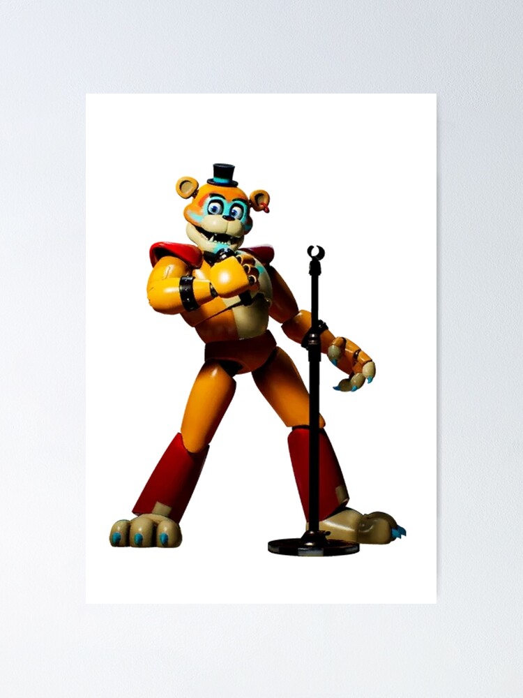 FNAF Security Breach- Glamrock Freddy Poster for Sale by