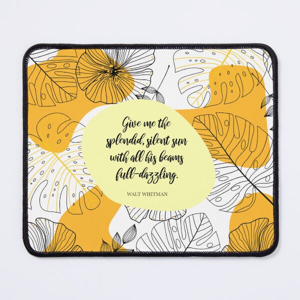 Item preview, The splendid, silent sun - Walt Whitman designed and sold by StudioCitrine.