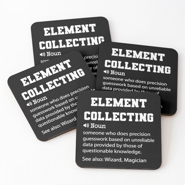 Item preview, Element Collecting Definition, Funny Element Collecting Quote, Cool gift for Element Collecting lover designed and sold by ZAstore.