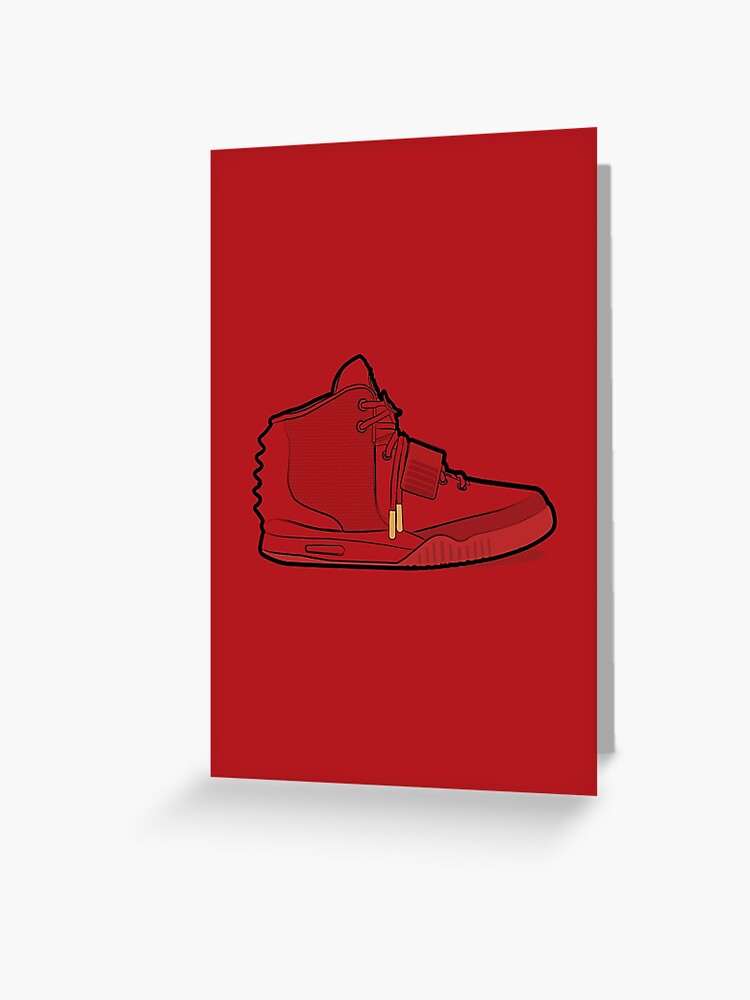 nike air yeezy 1 red october