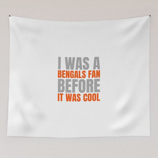 Item preview, Joe Burrow Bengals, I Was A Bengals Fan Before It Was Cool T-Shirt designed and sold by CameronBischoff.
