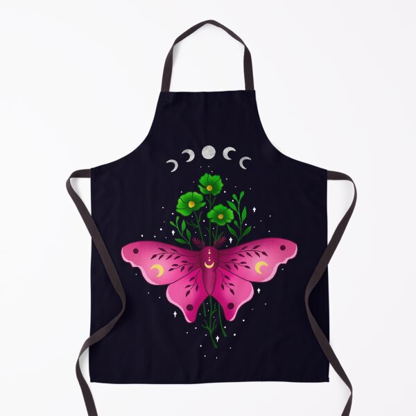 Item preview, Celestial Moth and Floral designed and sold by ethnicdrawing.