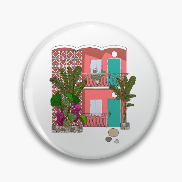 Item preview, Breeze Block Apartments with Plants designed and sold by jenbucheli.