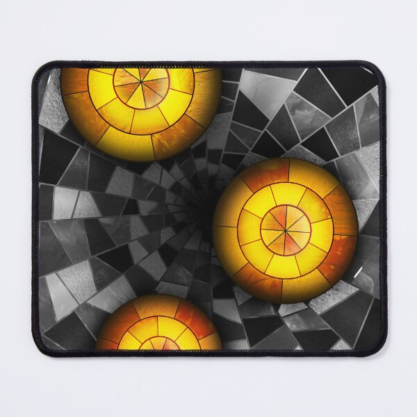 Item preview, Wooden balls in sphere 3D image geometric abstract art designed and sold by Milamara.