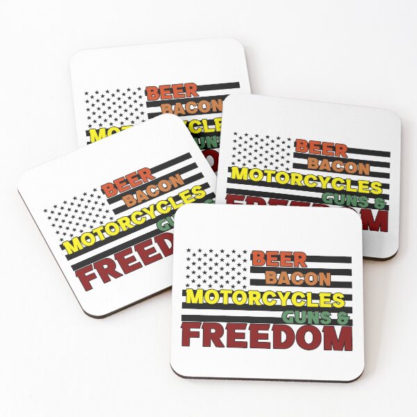 Item preview, Motorcycles beer bacon freedom Biking gift for riders Moto Cross Motorcross Motorcycles Funny sarcastic Rude Offensive saying, boyfriend girlfriend  designed and sold by joygift369.