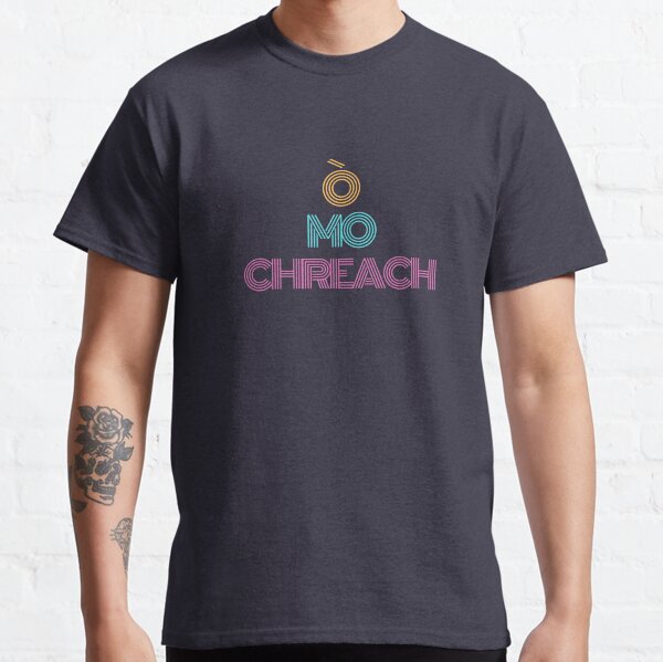 Ă Mo Chreach Colourful Retro Design Classic T-Shirt