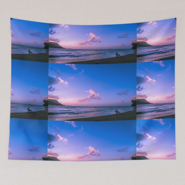 Item preview, Lilac Purple Beach Sunset designed and sold by newburyboutique.