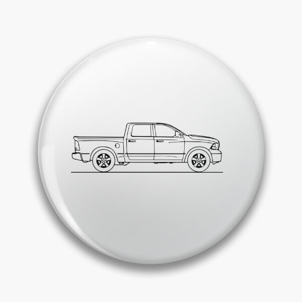 Item preview, Pick up truck illustration inspiration outline.  designed and sold by J---store.