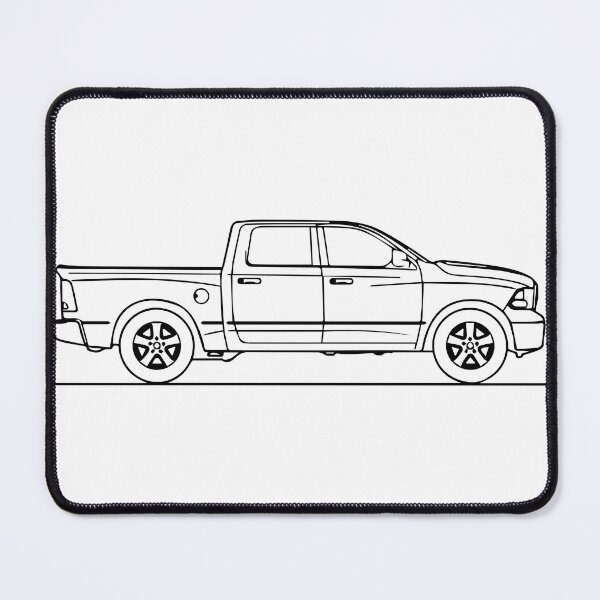Item preview, Pick up truck illustration inspiration outline.  designed and sold by J---store.