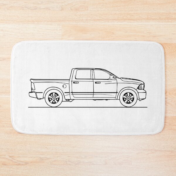 Item preview, Pick up truck illustration inspiration outline.  designed and sold by J---store.