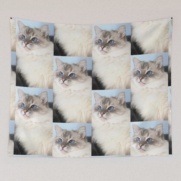 Item preview, Saoirse the ragdoll cat designed and sold by Fluffycat2020.