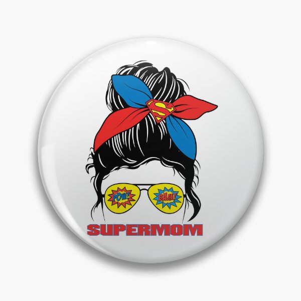 Artikelvorschau, Supermom unordentliches Brötchen entworfen und verkauft von ItsaMomThingLLC.