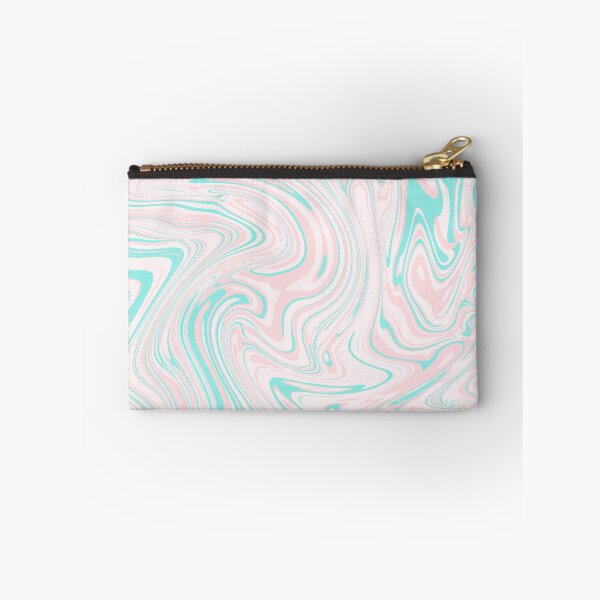 Item preview, Pastel Pink and Teal Liquid Swirl designed and sold by Saanis.