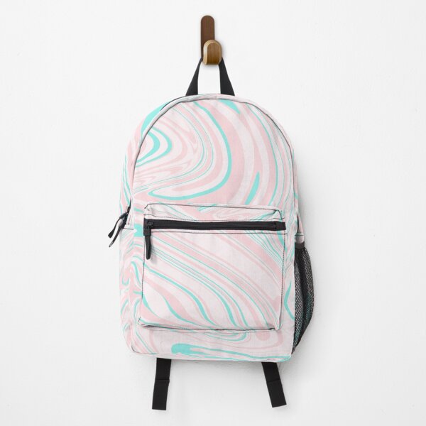 Item preview, Pastel Pink and Teal Liquid Swirl designed and sold by Saanis.