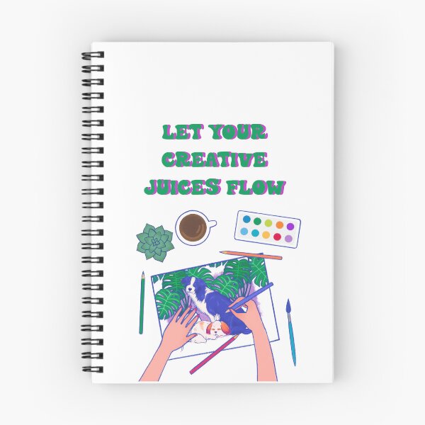 Item preview, LET YOUR CREATIVE JUICES FLOW  designed and sold by DiscoVibes.