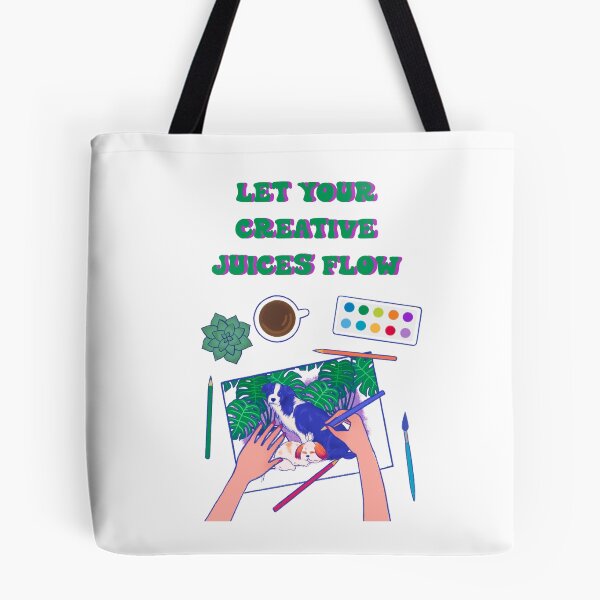 Item preview, LET YOUR CREATIVE JUICES FLOW  designed and sold by DiscoVibes.