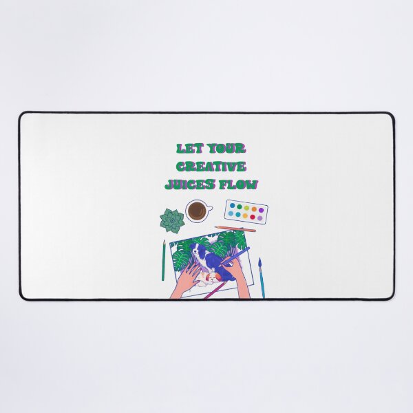 Item preview, LET YOUR CREATIVE JUICES FLOW designed and sold by DiscoVibes.
