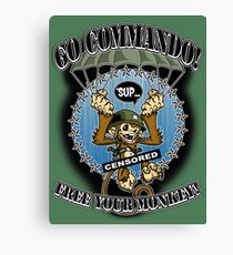 Commando! Canvas Print