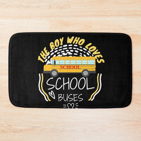 Item preview,  just a boy who loves school buses designed and sold by FASHIONMED49.