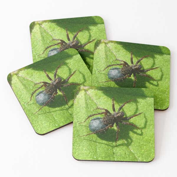 Item preview, Spider Chilling on Leaves designed and sold by MathenaArt.