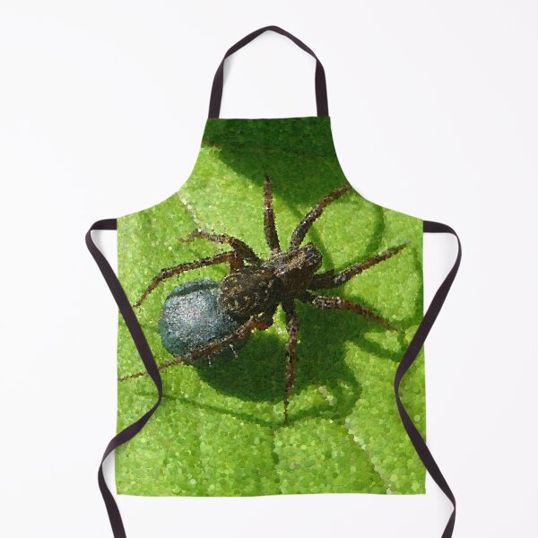 Item preview, Spider Chilling on Leaves designed and sold by MathenaArt.
